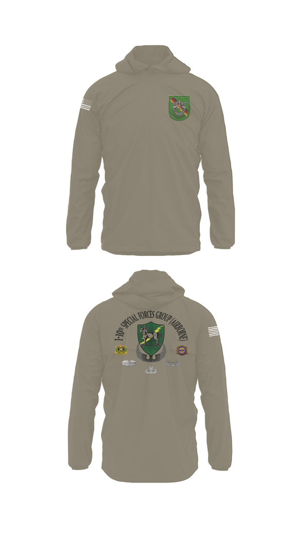 Windbreaker, 1-10 SFG FSC, Army, Teamtime, Team time, sublimation, custom sports apparel, team uniforms, spirit wear, spiritwear, sports uniforms, custom shirts, team store, custom team store, fundraiser sports, apparel fundraiser