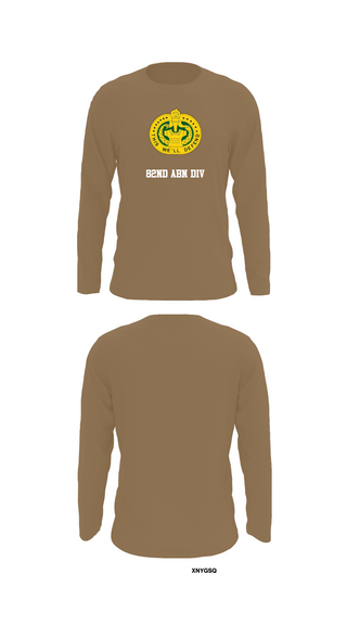 Long Sleeve Performance Shirt, 82nd ABN div, , Teamtime, Team time, sublimation, custom sports apparel, team uniforms, spirit wear, spiritwear, sports uniforms, custom shirts, team store, custom team store, fundraiser sports, apparel fundraiser