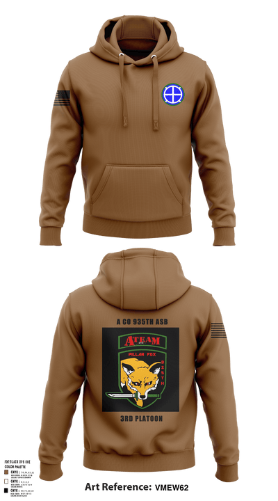A co 935th ASB 3rd Platoon 87563624 Hoodie - 129