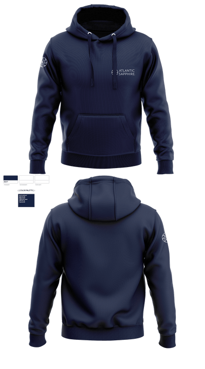 atlantic sapphire 22748895 Hoodie - 1