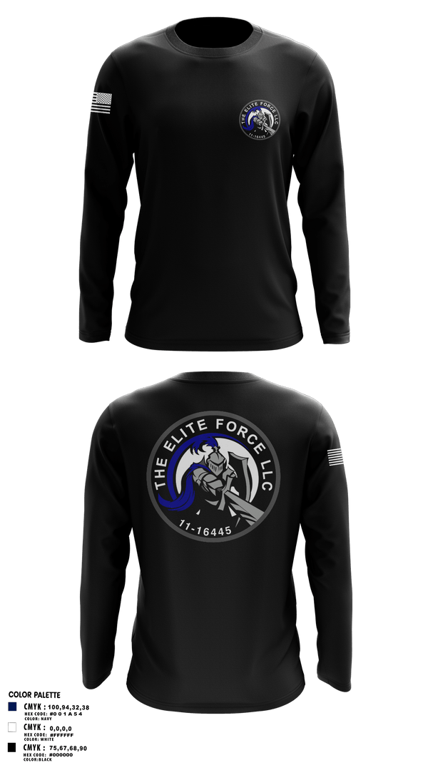 Long Sleeve Performance Polo, The Elite Force Llc, Police, Teamtime, Team time, sublimation, custom sports apparel, team uniforms, spirit wear, spiritwear, sports uniforms, custom shirts, team store, custom team store, fundraiser sports, apparel fundraiser