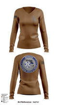 Broward Fraternal Order of Police 91005967 Women's Long Sleeve V-neck Shirt - 117