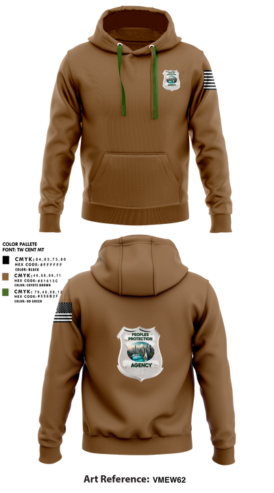 Peoples Protection Agency, LLC 33434129 Hoodie - 20