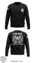 2/43 ADA 6509323 Crew Neck Sweatshirt - 107
