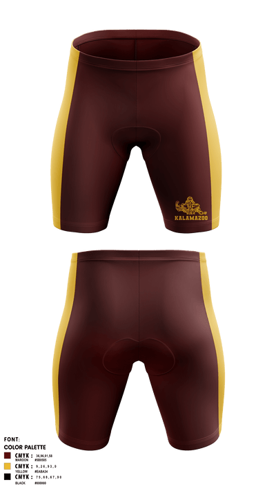 Kalamazoo Central High School Wrestling 70120616 Men's Compression Shorts - 1