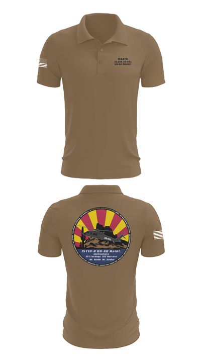 WAATS 15T10 CLASS 25-001 61882082 Short Sleeve Performance Polo - 7