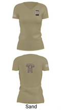 SCPOA 35279969 Women's Short Sleeve V-neck Shirt - 84