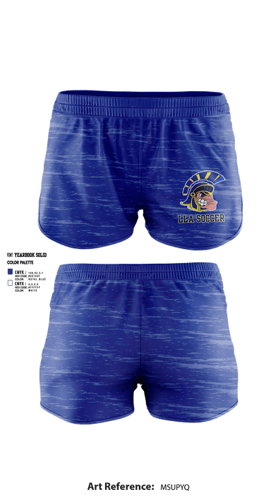 Lakeview Spartans 38287795 Women's Soccer Shorts - 3