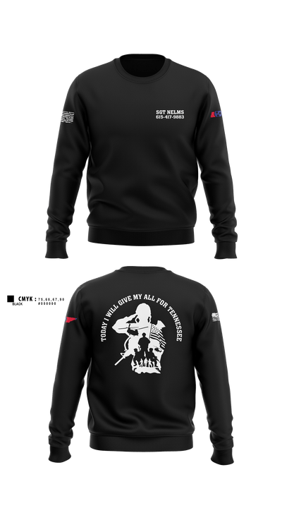 SGT Nelms 78775888 Crew Neck Sweatshirt - 3