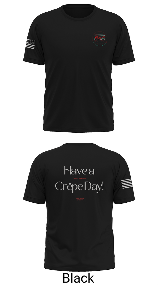 Short Sleeve Performance Shirt, Crepe Avenue, , Teamtime, Team time, sublimation, custom sports apparel, team uniforms, spirit wear, spiritwear, sports uniforms, custom shirts, team store, custom team store, fundraiser sports, apparel fundraiser