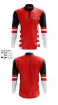 Fredericksburg Youth Roller Hockey 50705566 Quarter Zip Jacket - 1
