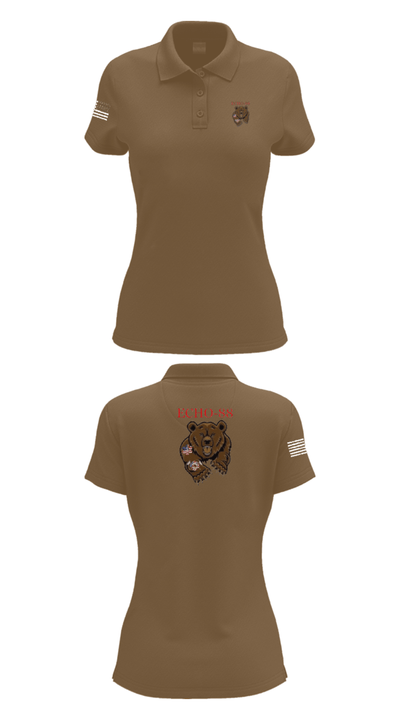 ECHO-88 83597069 Women's Short Sleeve Performance Polo  - 15