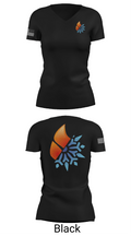 Pointer services hvac 25051027 Women's Short Sleeve V-neck Shirt - 38