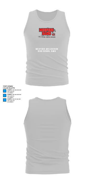 Medford Area Senior High School Band 54149175 Tank Top - 13