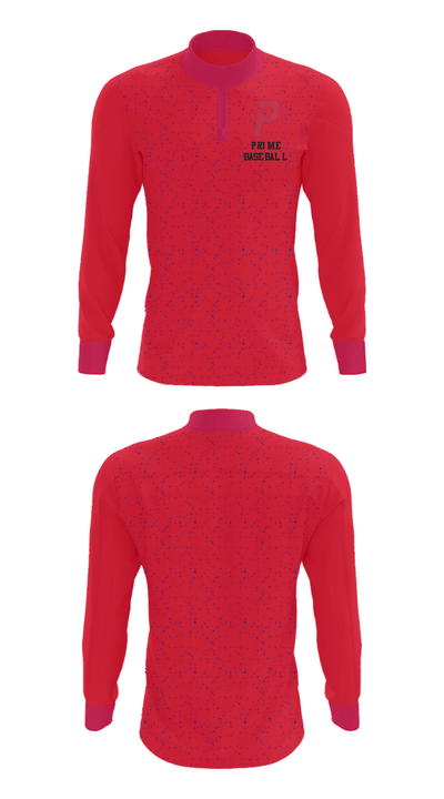 Prime Baseball 2428515 Quarter Zip Jacket - 25