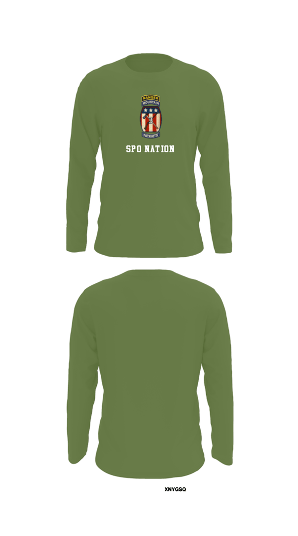 Long Sleeve Performance Shirt, SPO Nation, Army, Teamtime, Team time, sublimation, custom sports apparel, team uniforms, spirit wear, spiritwear, sports uniforms, custom shirts, team store, custom team store, fundraiser sports, apparel fundraiser