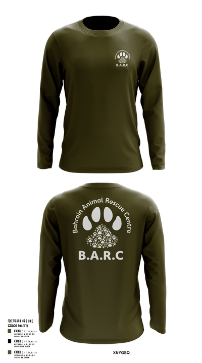Bahrain Animal Rescue Center 9628142 Long Sleeve Performance Shirt - 10