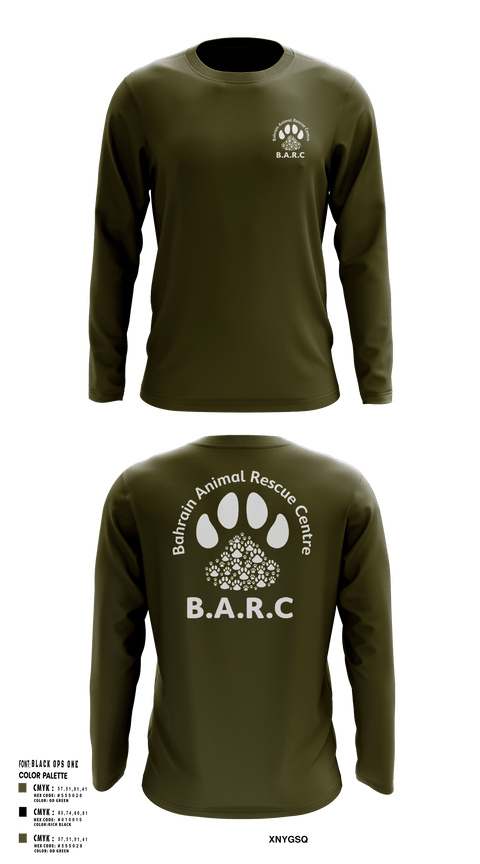Long Sleeve Performance Shirt, Bahrain Animal Rescue Center, , Teamtime, Team time, sublimation, custom sports apparel, team uniforms, spirit wear, spiritwear, sports uniforms, custom shirts, team store, custom team store, fundraiser sports, apparel fundraiser