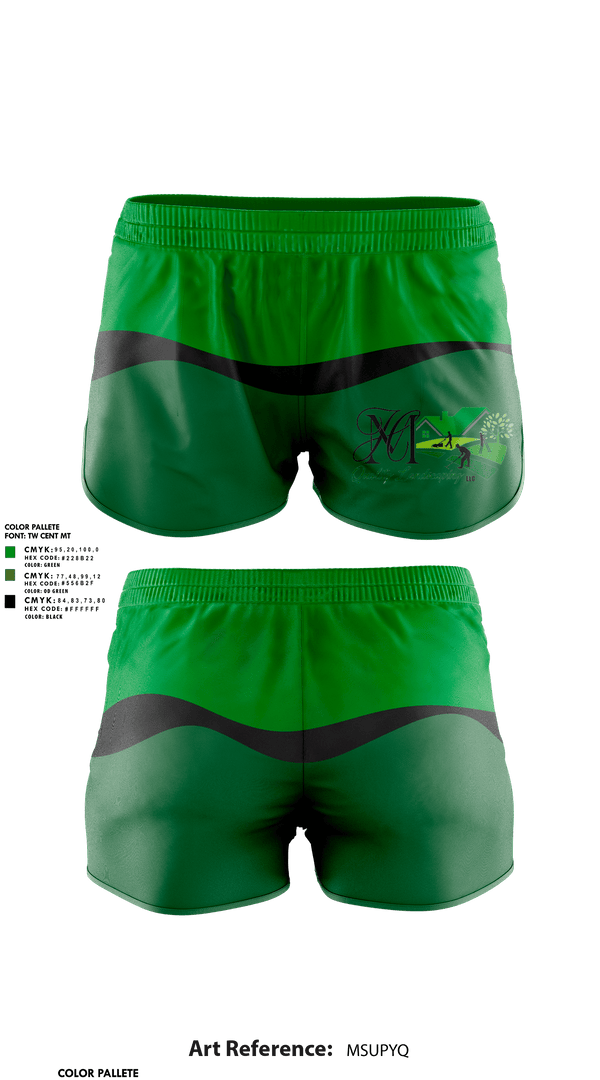 Womens Shorts, MH Quality Landscaping LLC, , Teamtime, Team time, sublimation, custom sports apparel, team uniforms, spirit wear, spiritwear, sports uniforms, custom shirts, team store, custom team store, fundraiser sports, apparel fundraiser