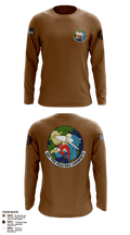 20th Intelligence Squadron 35709340 Long Sleeve Performance Polo - 7