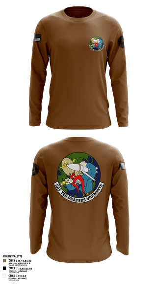 Long Sleeve Performance Polo, 20th Intelligence Squadron, Air Force, Teamtime, Team time, sublimation, custom sports apparel, team uniforms, spirit wear, spiritwear, sports uniforms, custom shirts, team store, custom team store, fundraiser sports, apparel fundraiser