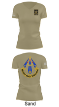 Air defense 55957656 Women's Short Sleeve V-neck Shirt - 55