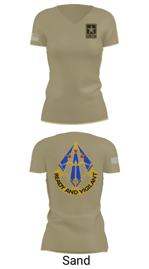 Women's Short Sleeve Vneck Shirt, Air defense, National Guard, Teamtime, Team time, sublimation, custom sports apparel, team uniforms, spirit wear, spiritwear, sports uniforms, custom shirts, team store, custom team store, fundraiser sports, apparel fundraiser