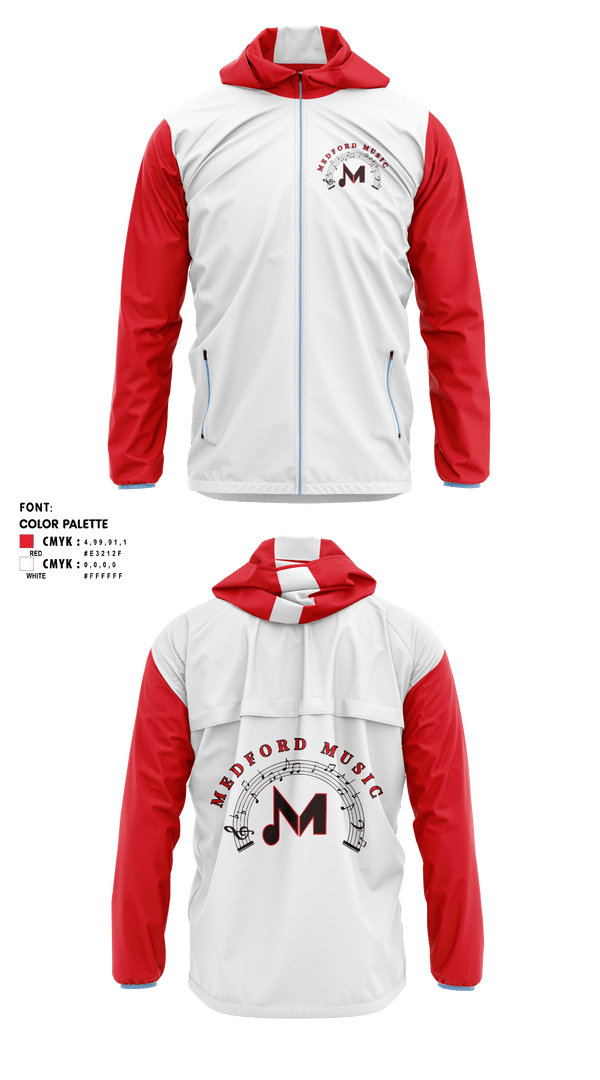 Windbreaker, Kankakee High School Band, Spirit Store, Teamtime, Team time, sublimation, custom sports apparel, team uniforms, spirit wear, spiritwear, sports uniforms, custom shirts, team store, custom team store, fundraiser sports, apparel fundraiser