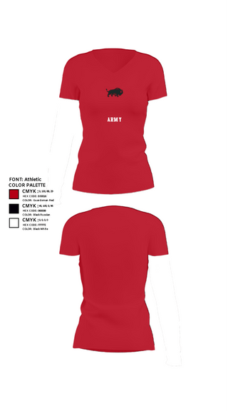 Women's Short Sleeve Vneck Shirt, 1-40 cav, , Teamtime, Team time, sublimation, custom sports apparel, team uniforms, spirit wear, spiritwear, sports uniforms, custom shirts, team store, custom team store, fundraiser sports, apparel fundraiser