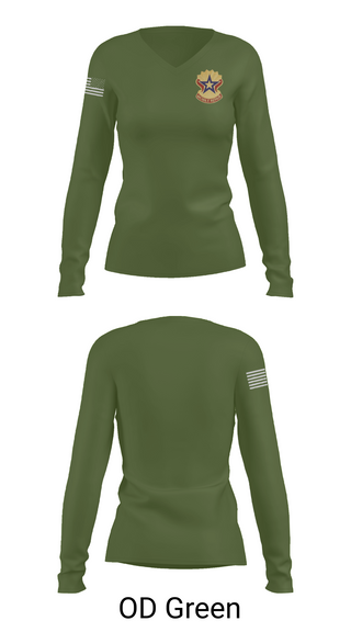 Womens Long Sleeve Vneck Shirt, 71st Maintenance Battalion, Army, Teamtime, Team time, sublimation, custom sports apparel, team uniforms, spirit wear, spiritwear, sports uniforms, custom shirts, team store, custom team store, fundraiser sports, apparel fundraiser