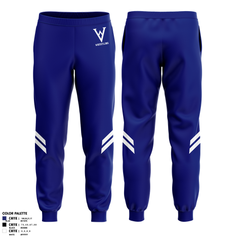 Joggers, Winfield Youth Wrestling Club, Wrestling, Teamtime, Team time, sublimation, custom sports apparel, team uniforms, spirit wear, spiritwear, sports uniforms, custom shirts, team store, custom team store, fundraiser sports, apparel fundraiser