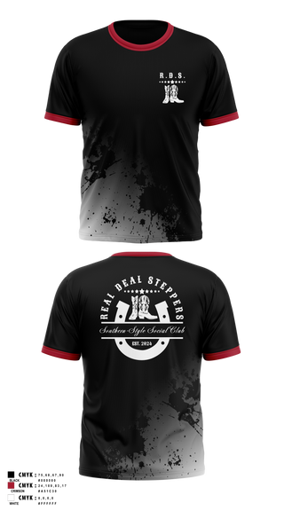 Short Sleeve Performance Shirt, Real Deal Steppers, Spirit Store, Teamtime, Team time, sublimation, custom sports apparel, team uniforms, spirit wear, spiritwear, sports uniforms, custom shirts, team store, custom team store, fundraiser sports, apparel fundraiser