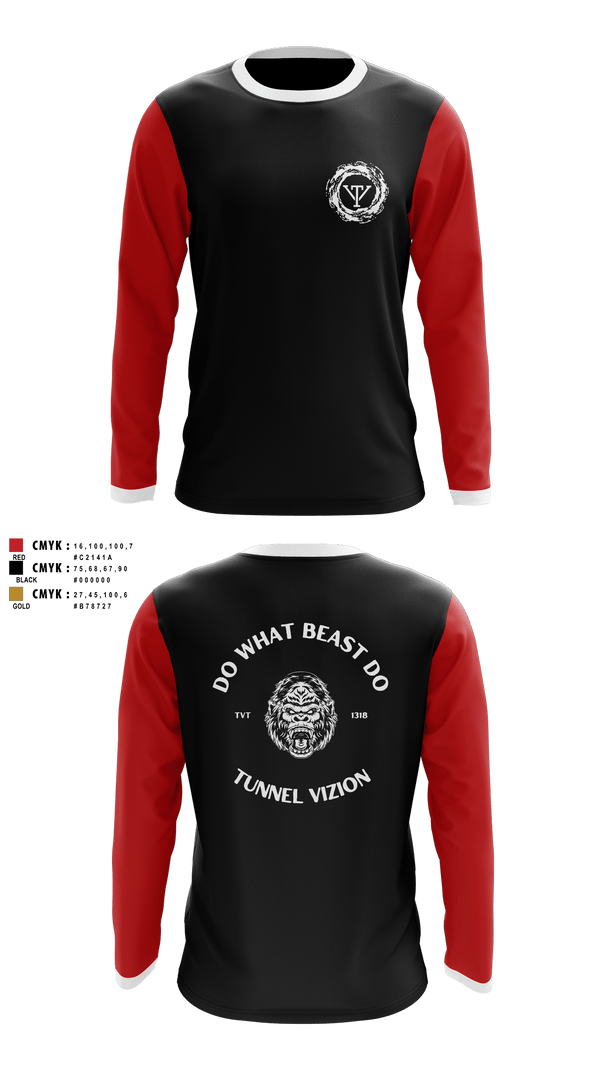 Long Sleeve Performance Shirt, TUNNEL VIZION, Spirit Store, Teamtime, Team time, sublimation, custom sports apparel, team uniforms, spirit wear, spiritwear, sports uniforms, custom shirts, team store, custom team store, fundraiser sports, apparel fundraiser