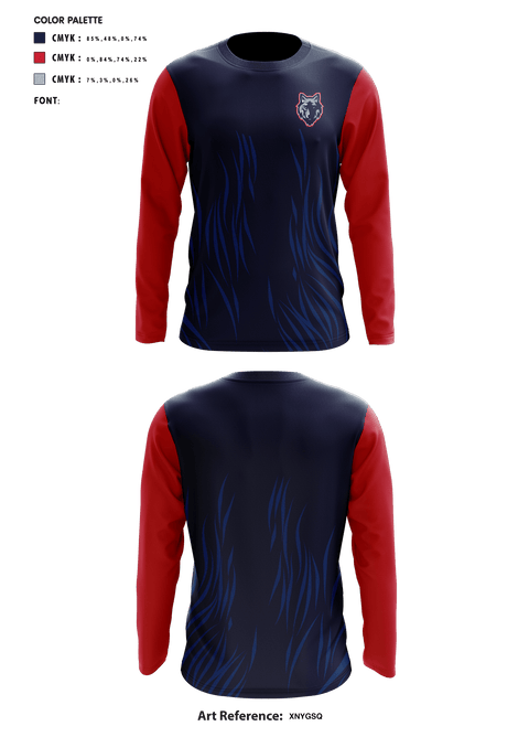 Long Sleeve Performance Shirt, Martin Luther King High School Basketball, Men's Basketball, Teamtime, Team time, sublimation, custom sports apparel, team uniforms, spirit wear, spiritwear, sports uniforms, custom shirts, team store, custom team store, fundraiser sports, apparel fundraiser