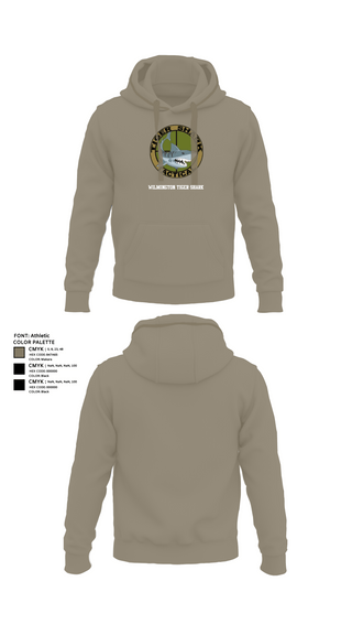 Hoodie, Wilmington Tiger Shark, Army, Teamtime, Team time, sublimation, custom sports apparel, team uniforms, spirit wear, spiritwear, sports uniforms, custom shirts, team store, custom team store, fundraiser sports, apparel fundraiser