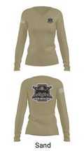 Bravo Battery 39915475 Women's Long Sleeve V-neck Shirt - 47