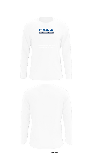 Long Sleeve Performance Shirt, Forest Youth Athletic Association Football, Football, Teamtime, Team time, sublimation, custom sports apparel, team uniforms, spirit wear, spiritwear, sports uniforms, custom shirts, team store, custom team store, fundraiser sports, apparel fundraiser