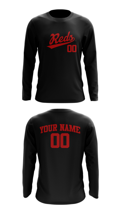 IWV Youth Baseball 93154147 Long Sleeve Performance Shirt 15
