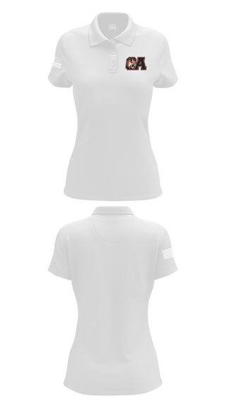 Womens Short Sleeve Performance Polo, Oliver Ames High School Wrestling, Wrestling, Teamtime, Team time, sublimation, custom sports apparel, team uniforms, spirit wear, spiritwear, sports uniforms, custom shirts, team store, custom team store, fundraiser sports, apparel fundraiser