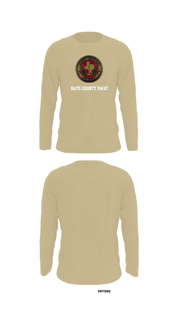 Long Sleeve Performance Shirt, Hays County SWAT, Police, Teamtime, Team time, sublimation, custom sports apparel, team uniforms, spirit wear, spiritwear, sports uniforms, custom shirts, team store, custom team store, fundraiser sports, apparel fundraiser