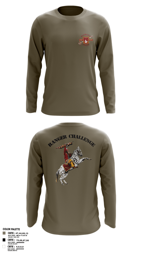 Long Sleeve Performance Polo, FSU ROTC, Army, Teamtime, Team time, sublimation, custom sports apparel, team uniforms, spirit wear, spiritwear, sports uniforms, custom shirts, team store, custom team store, fundraiser sports, apparel fundraiser