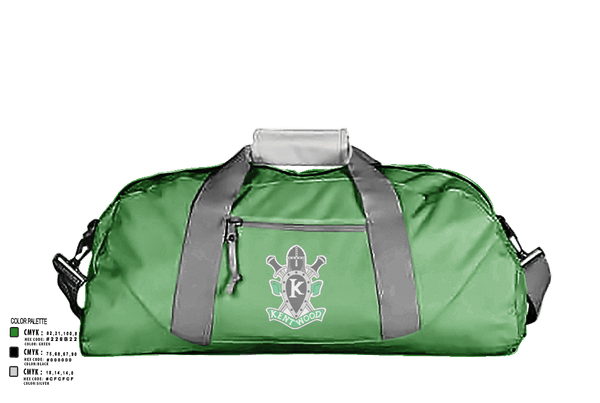 Duffle Bag, Kentwood Conks, Women's Soccer, Teamtime, Team time, sublimation, custom sports apparel, team uniforms, spirit wear, spiritwear, sports uniforms, custom shirts, team store, custom team store, fundraiser sports, apparel fundraiser