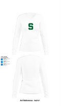South Hagerstown High School Wrestling 17384983 Women's Long Sleeve V-neck Shirt - 15