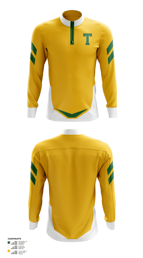 Quarter Zip Jacket, Tantasqua Regional High School Golf, Golf, Teamtime, Team time, sublimation, custom sports apparel, team uniforms, spirit wear, spiritwear, sports uniforms, custom shirts, team store, custom team store, fundraiser sports, apparel fundraiser