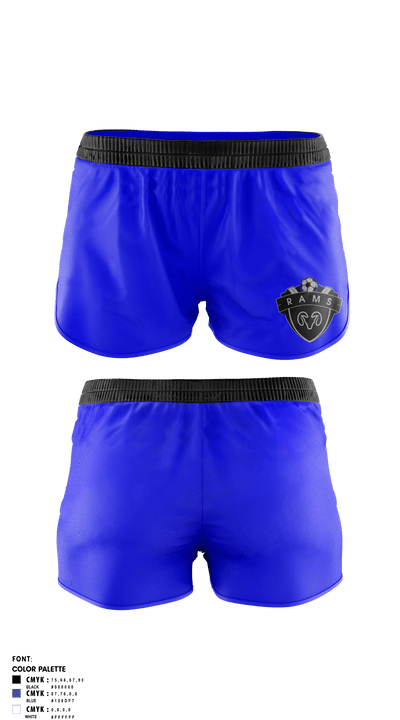 Parowan High School Soccer 7234539 Mens Soccer Shorts - 2
