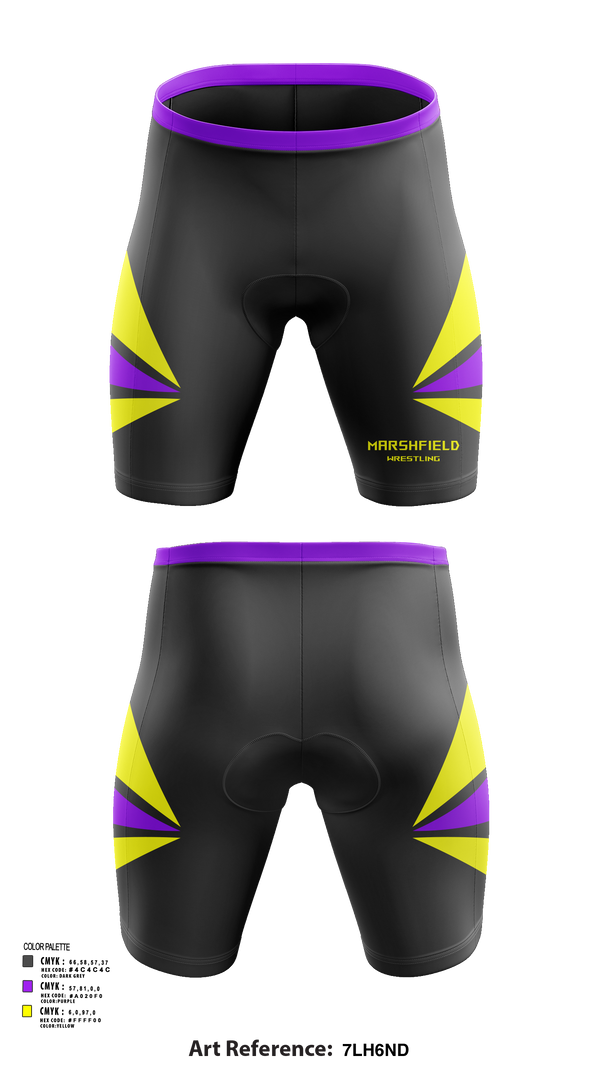 Mens Compression Shorts, Marshfield, Wrestling, Teamtime, Team time, sublimation, custom sports apparel, team uniforms, spirit wear, spiritwear, sports uniforms, custom shirts, team store, custom team store, fundraiser sports, apparel fundraiser