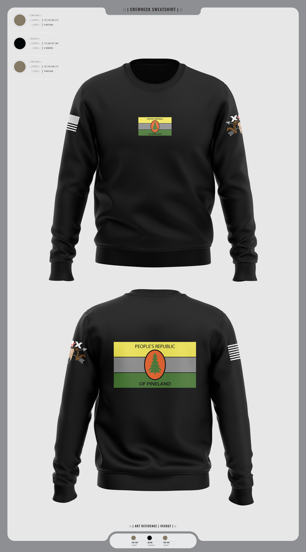 Crew Neck Sweatshirt, 5/19th SFG, National Guard, Teamtime, Team time, sublimation, custom sports apparel, team uniforms, spirit wear, spiritwear, sports uniforms, custom shirts, team store, custom team store, fundraiser sports, apparel fundraiser