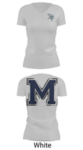 Marysville High School Cheer 26495942 Women's Short Sleeve V-neck Shirt - 19