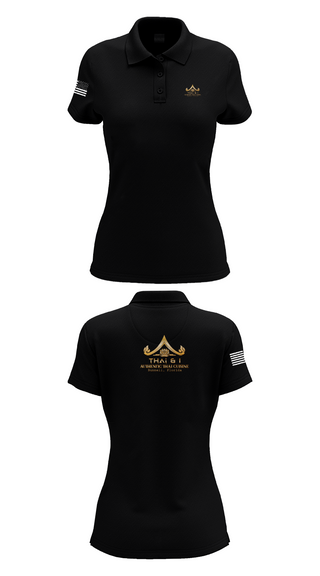 Womens Short Sleeve Performance Polo, Thai & I, , Teamtime, Team time, sublimation, custom sports apparel, team uniforms, spirit wear, spiritwear, sports uniforms, custom shirts, team store, custom team store, fundraiser sports, apparel fundraiser