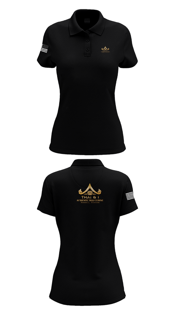 Womens Short Sleeve Performance Polo, Thai & I, , Teamtime, Team time, sublimation, custom sports apparel, team uniforms, spirit wear, spiritwear, sports uniforms, custom shirts, team store, custom team store, fundraiser sports, apparel fundraiser
